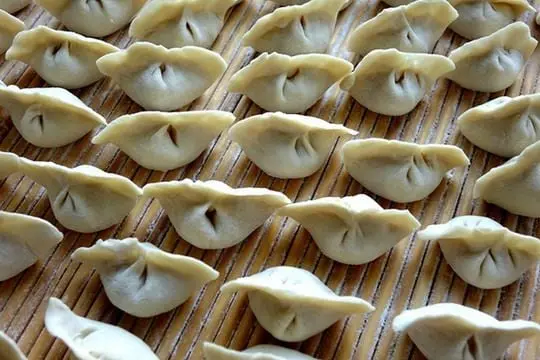 Finished Jiaozi