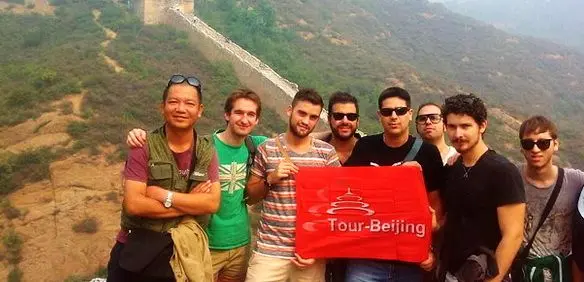 Climbing Simatai Great Wall