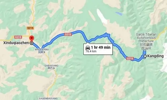 Drive from Kangding to Xinduqiao (Tips, Photos & Map)