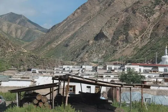 living quarters of the monks