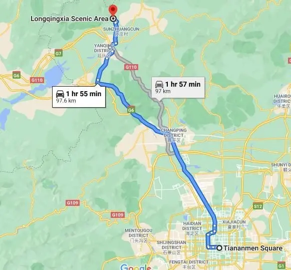 How to Visit Longqing Gorge Ice Lantern Festival