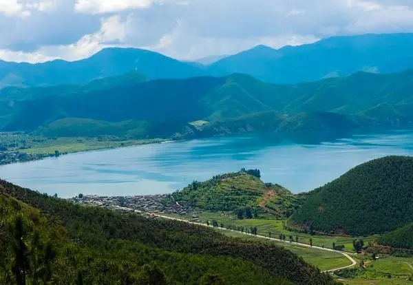 Lugu Lake in Sichuan (from internet)