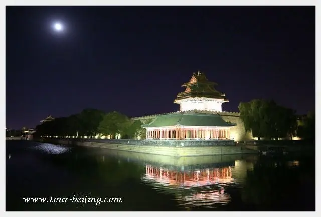 A moonlit night