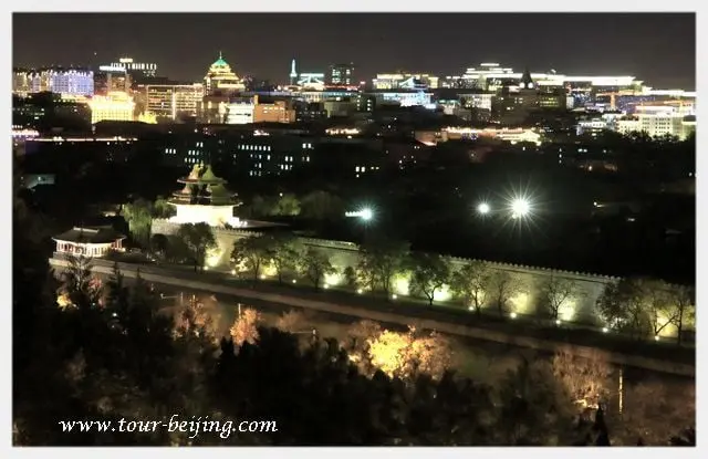 The northeast corner of Forbidden City)