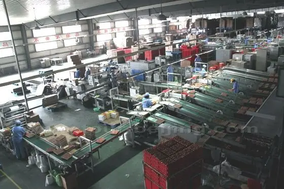 Now we are inside the egg packaging plant.