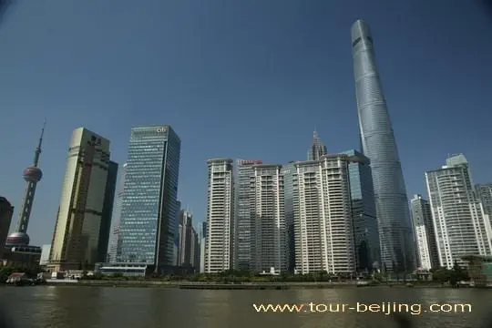 The picture taken from the ferry boat.