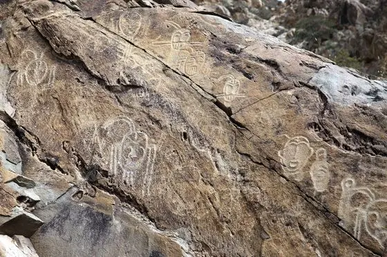 rock art discovered at Helan Mountain.