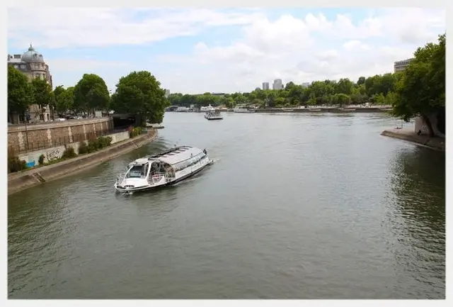 Cruising on the Seine River