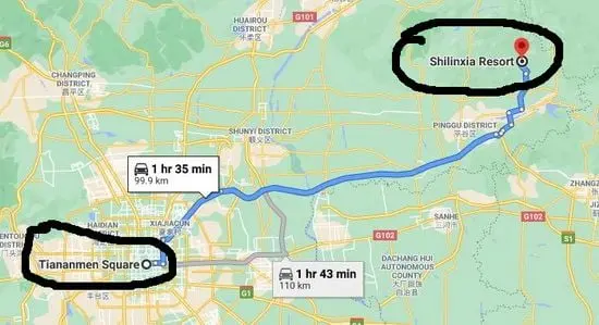 How to visit the Shilinxia Scenic Area