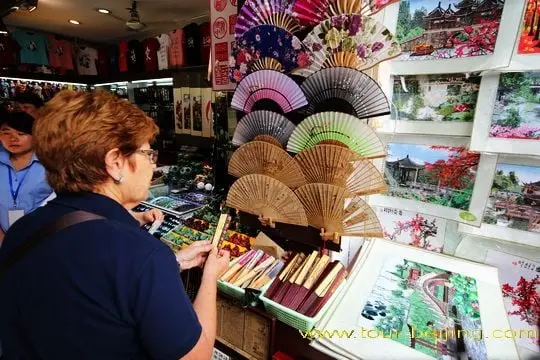 Shopping at the bazaar