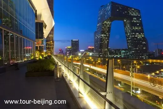The Night View of the CCTV Headquarter