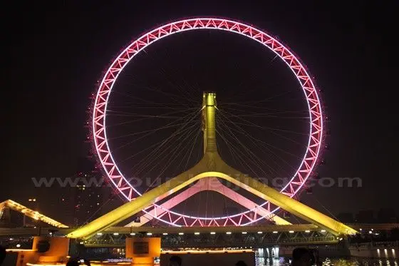 the Eye of Tianjin (Ferris Wheel)