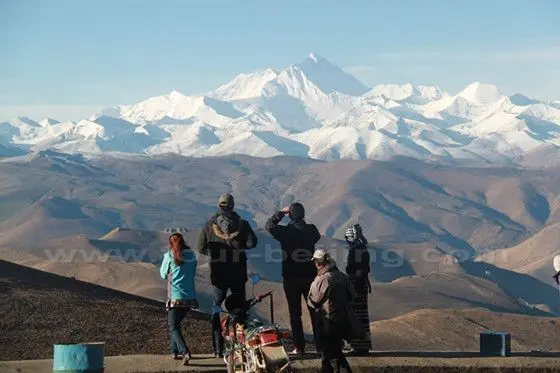 the Gula Pass which is the first focal point where Mount Everest is viewed.
