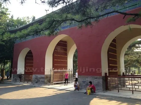 he Heavenly West Gate where the emperors in Ming and Qing dynasties entered and exited