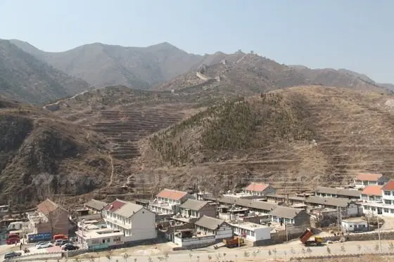 the west section of Baiyangyu Great Wall