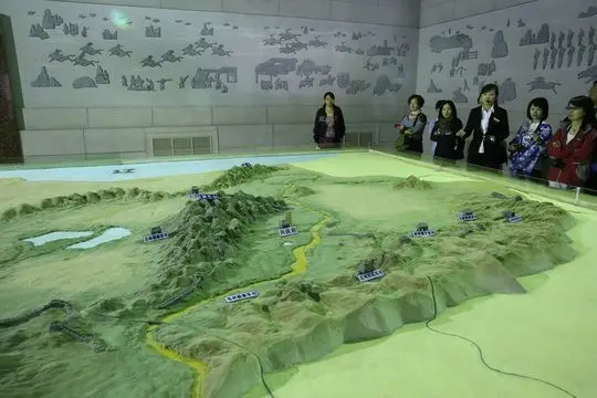 the layout model of the Western Xia Dynasty