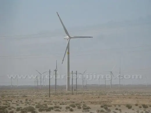 wind turbines