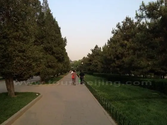 you will see the park seting is well treed and groomed